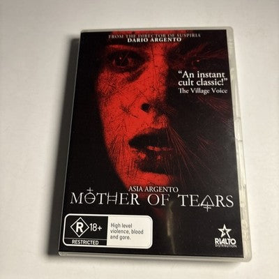 Mother of Tears (DVD, 2007) Asia Argento Region 4 NEW
