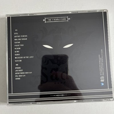 サッズ Sads - The 7 Deadly Sins (CD + DVD, 2010, 2-Disc) Ltd Edition Japan Obi