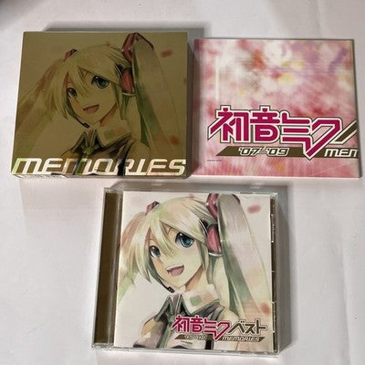 Miku Hatsune – 初音ミク ベスト '07-'09 Memories (CD, 2009) Japan + Poster MHCL 1567