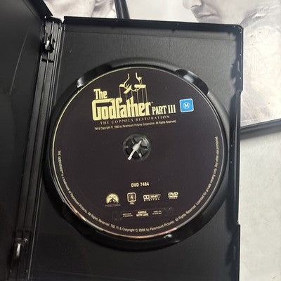 The Godfather 1,2,3 Trilogy (DVD, 2017) Region 4