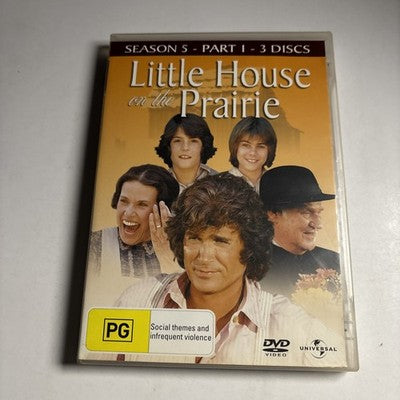 Little House on the Prairie : Season 5 : Part 1 (DVD, 1978) Region 4,2