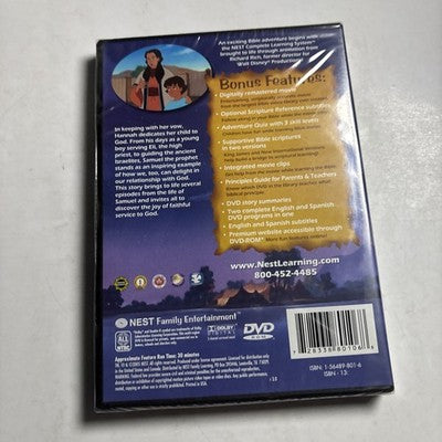 The Animated Stories From The Bible: Samuel (DVD, 2005) All Regions *New Sealed*