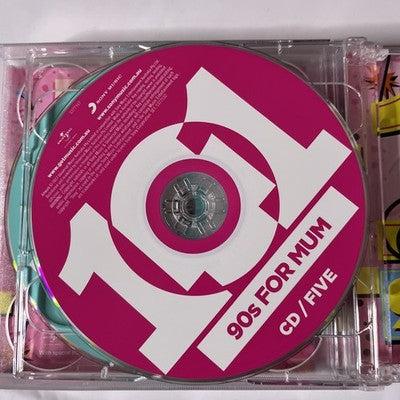 Various – 101 90s For Mum (CD, 2017, 5-Disc) Australia 5377132