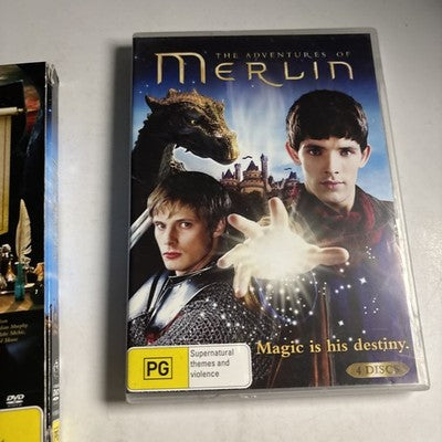 The Adventures of Merlin : Series 1 (DVD, 2008) John Hurt, Angel Coulby Region 4