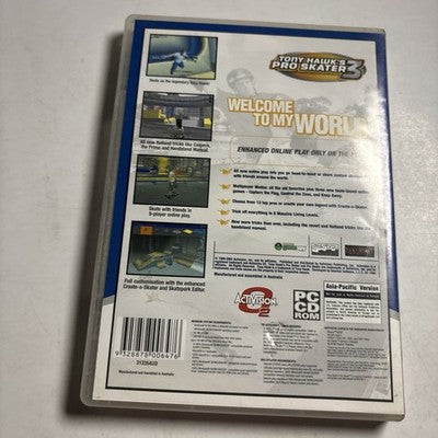 Tony Hawk's Pro Skater 3 PC CD-ROM - Activision (2001)