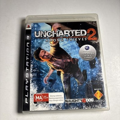 Uncharted 2 Among Thieves Sony Playstation 3 PS3 Video Game
