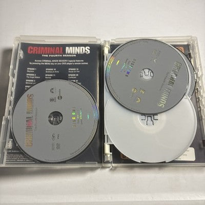 Criminal Minds : Season 4 (DVD, 2008) Region 4