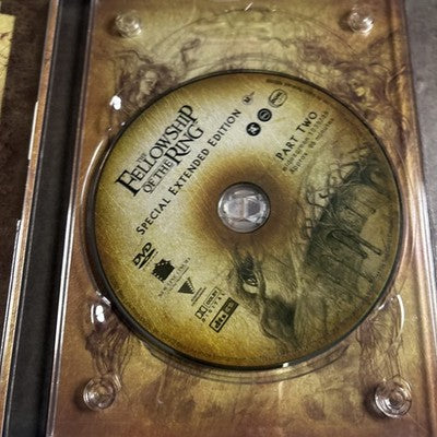 The Lord of the Rings: The Fellowship of the Ring - Extended Edition (DVD, 2001)