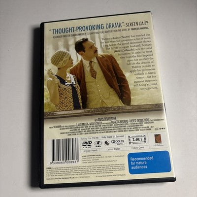 Therese Desqueyroux (DVD, 2012) Audrey Tatou Region 4,2 NEW