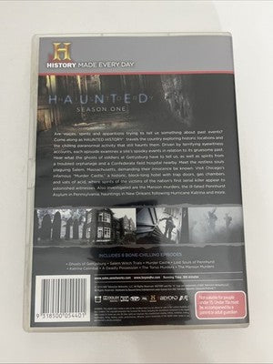 Haunted History : Season 1 (DVD, 2012, 2-Disc) Region 4