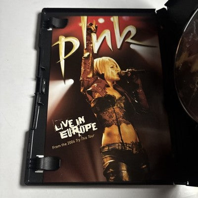 Pink - Live in Europe (DVD, 2004) All Regions