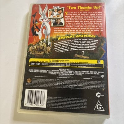 Looney Tunes Back in Action (DVD, 2003) Brendan Fraser, Steve Martin Region 4
