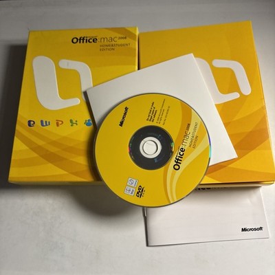 Microsoft Office Mac 2008 DVD-ROM