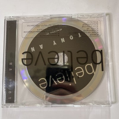 Tony An - Believe (CD, 2004) Album South Korea K-Pop