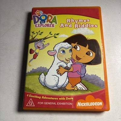 Dora the Explorer - Rhymes & Riddles (DVD, 2000) Region 4