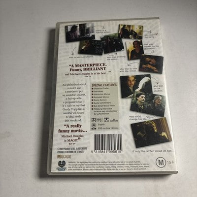Wonder Boys (DVD, 2000) Michael Douglas, Robert Downey Jr., Region 4