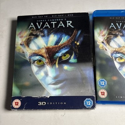 Avatar 3D Edition (Bluray + DVD, 2009) All Regions