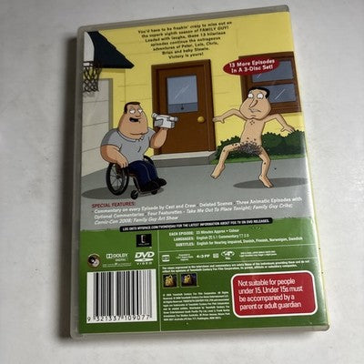 Family Guy : Season 8 (DVD, 2006) Region 4