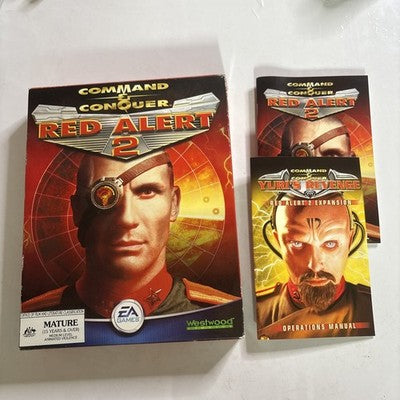 Command & Conquer Red Alert 2 PC Box *Box Only - No Disc Game*