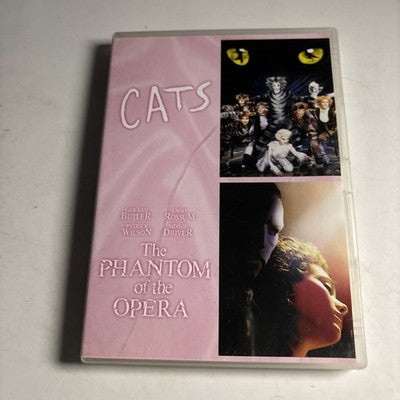 Cats / The Phantom of the Opera (DVD, 1998) Region 4