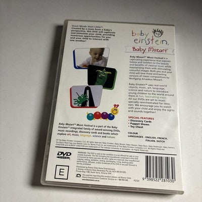 Baby Einstein - Baby Mozart (DVD, 2002) Region 4