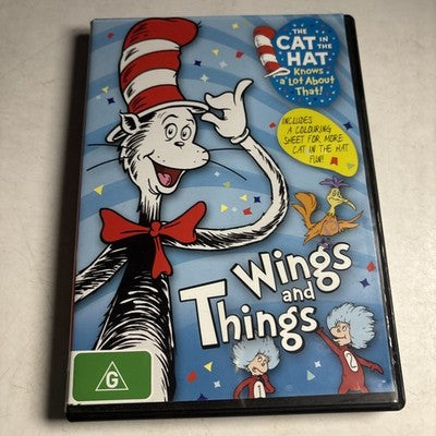 Cat in the Hat - Wings And Things (DVD, 2010) Region 4
