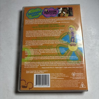 Lizzie Mcguire - Lizzie and Kate's Big Adventure : Vol 6 (DVD, 2002) Region 4