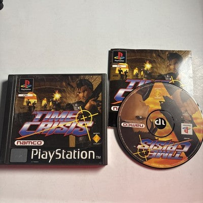 Time Crisis (Sony PlayStation 1, 1997) Manual PAL