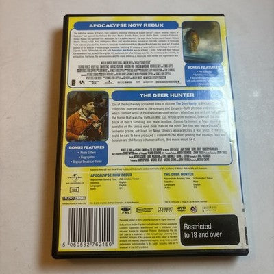 Apocalypse Now Redux / the Deer Hunter (DVD, 1979) Region 4