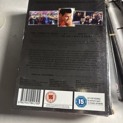 The Only Way Is Essex - Complete Series 1 2 3 (DVD, 2012, 8-Disc) Region 2