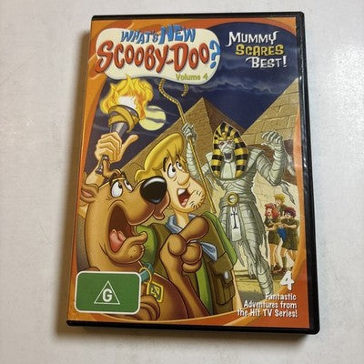 What's New Scooby Doo? Mummy Scares Best : Vol 4 (DVD, 2002) Region 4