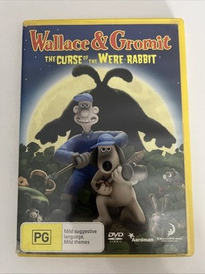 Wallace & Gromit: The Curse of the Were-Rabbit (DVD, 2005) Region 4 &2
