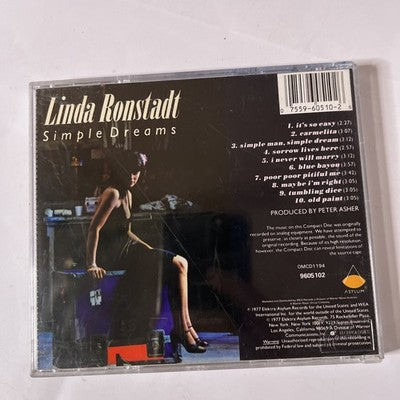 Linda Ronstadt – Simple Dreams (CD) US 6E-104-2
