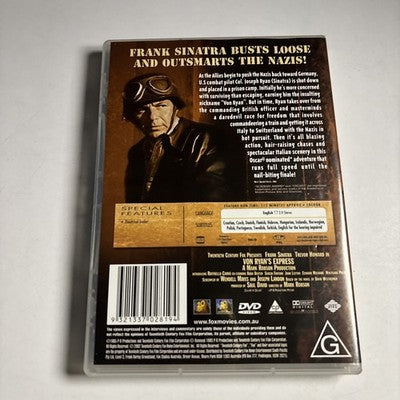 Von Ryan's Express (DVD, 1965) Frank Sinatra Region 4 NEW