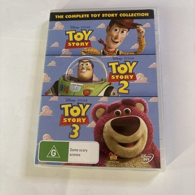 Toy Story / Toy Story 2 / Toy Story 3 (DVD, 2010) Region 4