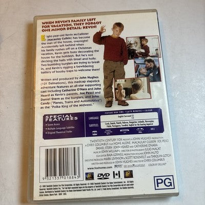 Home Alone (DVD, 1990) Macaulay Culkin Region 4