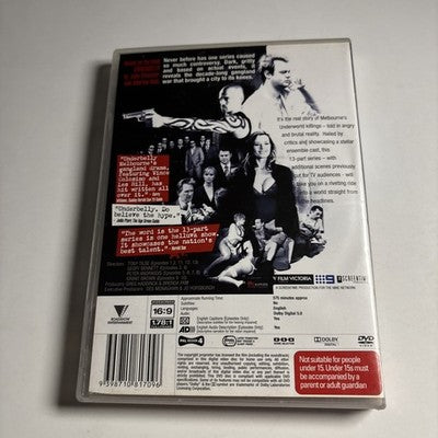 Underbelly Uncut (DVD, 2008) Region 4