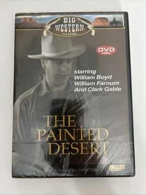 The Painted Desert (DVD, 1931) Clark Gable, William Farnum All Regions NEW