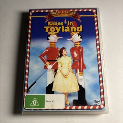 Babes in Toyland (DVD, 1961) Ed Wynn, Annette Funicello, Disney Region 4