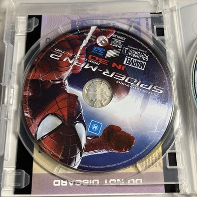The Amazing Spider-Man 2 - Rise of Electrox (Bluray 3D, 2014)  All Regions