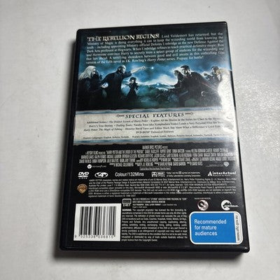 Harry Potter and the Order of the Phoenix (DVD, 2007) Region 4 NEW