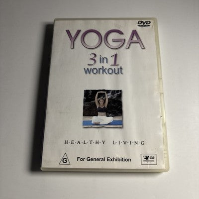 Yoga-3 in 1 Workout (DVD) Susan Fulton All Regions