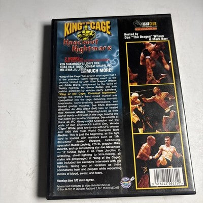 King of the Cage - Knockout Nightmare (DVD, 2000) All Regions