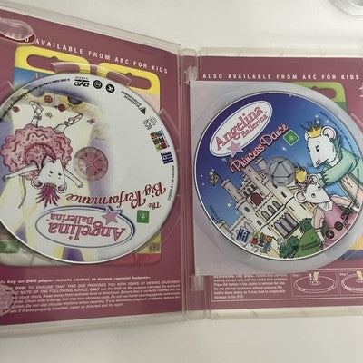 Angelina Ballerina: 3 Disc Collection : Over 3 Hours (DVD, 2001) Region 4