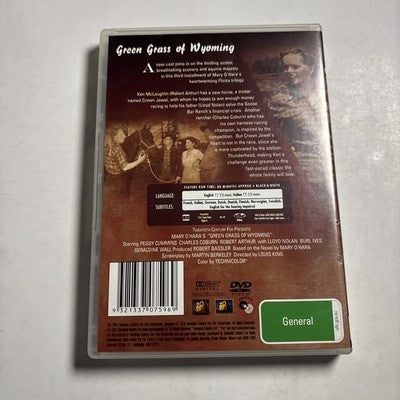 Green Grass of Wyoming (DVD, 1948) Peggy Cummins, Charles Coburn Region 4