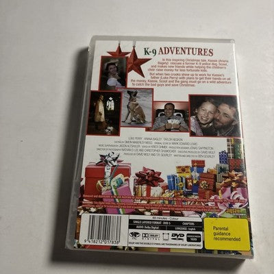K9 Adventures - A Christmas Tale (DVD, 2013) Luke Perry Region 4 *New Sealed*