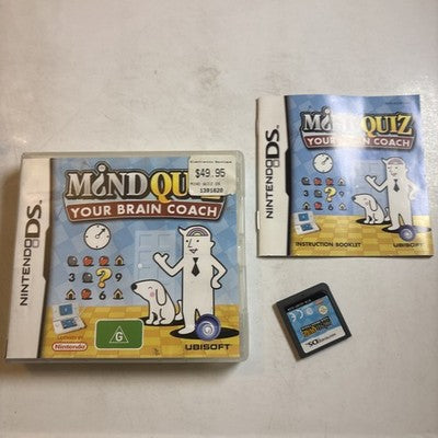 Mind Quiz: Your Brain Coach Nintendo DS Manual