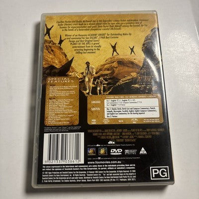 Planet of the Apes (Special Edition, DVD, 1968) Charlton Heston Region 4