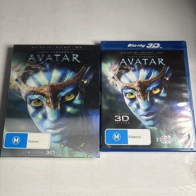 Avatar - Limited 3D Edition (Blu-ray 3D, 2009) Region B