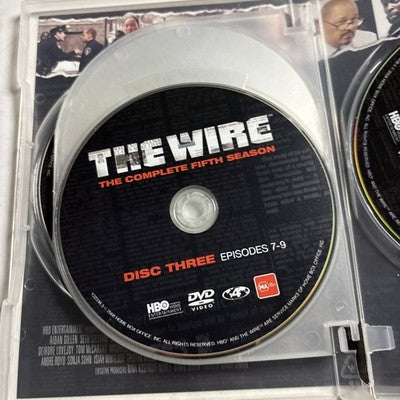 The Wire : Season 5 (DVD, 2008) Region 4